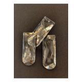 Test Ürün - 7 Cm Boyutunda Tek Delikli Cam Avize Taşı (1 ADET - ŞEFFAF RENK)