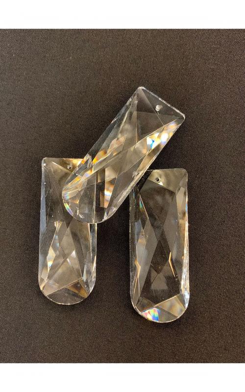 Test Ürün - 7 Cm Boyutunda Tek Delikli Cam Avize Taşı (1 ADET - ŞEFFAF RENK)