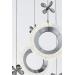 Avizemoda Ribera 3'lü Power Ledli Kumandalı Modern Lüks Sarkıt Avize, 3 Renk: Sarı-beyaz-gün Işığı - Krom