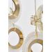 Avizemoda Ribera 8'li Power Ledli Kumandalı Modern Lüks Sarkıt Avize, 3 Renk: Sarı-beyaz-gün Işığı - Gold