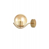 Avizemoda Ranya Aplik Bal Camlı Salon Oturma Odası Modern Duvar Apliği (Gold Kaplama)