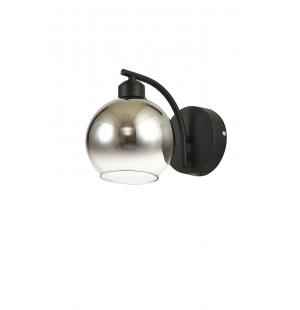 Avizemoda Side Aplik Krom Camlı Salon Oturma Odası Modern APLİK - (Siyah Kasa)