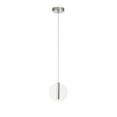 Avizemoda Lovena Tekli Ledli Modern Lüks Sarkıt Avize (3 Renk Led; Sarı-Beyaz-Gün ışığı) - KROM