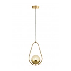 Avizemoda Serra Oval Akrilik Toplu Tekli Salon Oturma Odası Modern Sarkıt Avize - Gold Kaplama