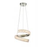 Avizemoda Milly 30 cm Dimmer Kumandalı 3 Renk Ledli (Sarı-Beyaz-Gün Işığı) Modern Akrilik Avize -Krom