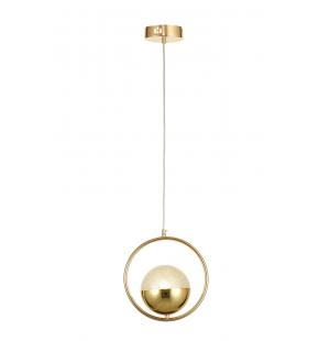 Avizemoda Serra Çember Akrilik Toplu Tekli Salon Oturma Odası Modern Sarkıt Avize - Gold Kaplama