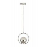 Avizemoda Serra Çember Akrilik Toplu Tekli Salon Oturma Odası Modern Sarkıt Avize - Krom Kaplama