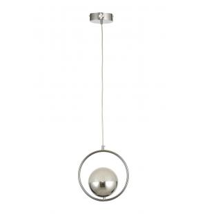 Avizemoda Serra Çember Akrilik Toplu Tekli Salon Oturma Odası Modern Sarkıt Avize - Krom Kaplama