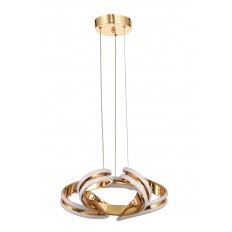 Avizemoda Salvo 35 Cm Dimmer Kumandalı 3 Renk Ledli (SARI-BEYAZ-GÜN IŞIĞI) Modern Sarkıt Avize - Gold