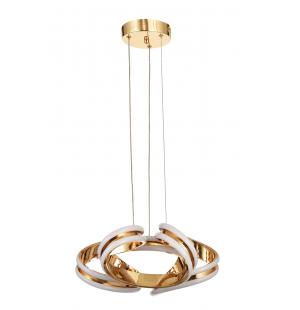 Avizemoda Salvo 35 Cm Dimmer Kumandalı 3 Renk Ledli (SARI-BEYAZ-GÜN IŞIĞI) Modern Sarkıt Avize - Gold