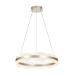 Avizemoda Toledo 60 cm Dim Kumandalı 3 Renk Ledli (Sarı-Beyaz-Gün Işığı) Modern Akrilik Avize - Silver