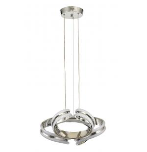 Avizemoda Salvo 35 Cm Dimmer Kumandalı 3 Renk Ledli (SARI-BEYAZ-GÜN IŞIĞI) Modern Sarkıt Avize - Krom