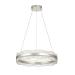 Avizemoda Toledo 60 cm Dim Kumandalı 3 Renk Ledli (Sarı-Beyaz-Gün Işığı) Modern Akrilik Avize - Silver
