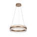 Avizemoda Toledo 50 cm Dim Kumandalı 3 Renk Ledli (Sarı-Beyaz-Gün Işığı) Modern Akrilik Avize -Light Brown