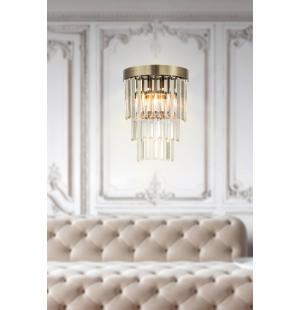 Avizemoda Desina Kristal Taşlı Lüks Aplik - (eskitme Kaplama)