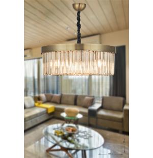 Avizemoda Desina 50'lik Kristal Taşlı Lüks Avize Eskitme Kaplama