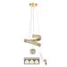 Avizemoda Milly Tekli Dimmer 3 Renk Ledli (Sarı-Beyaz-Gün Işığı) Modern Akrilik Avize -Gold