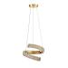Avizemoda Milly 30 cm Dimmer Kumandalı 3 Renk Ledli (Sarı-Beyaz-Gün Işığı) Modern Akrilik Avize -Gold