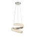 Avizemoda Milly 30 cm Dimmer Kumandalı 3 Renk Ledli (Sarı-Beyaz-Gün Işığı) Modern Akrilik Avize -Krom