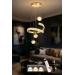 Avizemoda Milly 3'lü Dimmer Kumandalı 3 Renk Ledli (SARI-BEYAZ-GÜN IŞIĞI) Modern Akrilik Avize - Gold