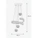 Avizemoda Milly 3'lü Dimmer Kumandalı 3 Renk Ledli (SARI-BEYAZ-GÜN IŞIĞI) Modern Akrilik Avize - Gold