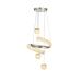 Avizemoda Milly 3'lü Dimmer Kumandalı 3 Renk Ledli (SARI-BEYAZ-GÜN IŞIĞI) Modern Akrilik Avize - Krom