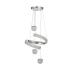Avizemoda Milly 3'lü Dimmer Kumandalı 3 Renk Ledli (SARI-BEYAZ-GÜN IŞIĞI) Modern Akrilik Avize - Krom