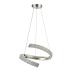 Avizemoda Milly 40 cm Dimmer Kumandalı 3 Renk Ledli (Sarı-Beyaz-Gün Işığı) Modern Akrilik Avize -Krom