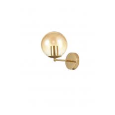 Avizemoda Pinza Aplik Bal Camlı Salon Oturma Odası Modern Duvar Apliği (Gold Kaplama)