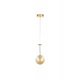 Avizemoda Pinza Tekli Bal Camlı Salon Oturma Odası Modern Avize - (Gold Kaplama)