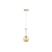 Avizemoda Pinza Tekli Bal Camlı Salon Oturma Odası Modern Avize - (Gold Kaplama)