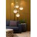 Avizemoda Forde 4'lü Power Ledli Kumandalı Modern Lüks Sarkıt Avize, 3 Renk: Sarı-beyaz-gün Işığı - Gold