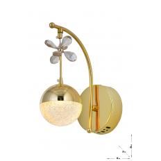 Avizemoda Forde Power Ledli Modern Lüks Duvar Aplik (3 RENK; SARI-BEYAZ-GÜN İŞIĞI) - Gold