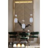 Avizemoda Motta 3'lü Power Ledli Kumandalı Modern Yemek Masası Üstü Avize, 3 Renk: Sarı-beyaz-gün Işığı -gold