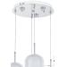 Avizemoda Torino 4'lü Power Ledli Kumandalı Modern Lüks Sarkıt Avize, 3 Renk: Sarı-beyaz-gün Işığı - Krom