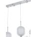Avizemoda Torino 3'lü Power Ledli Kumandalı Modern Yemek Masası Üstü Avize, 3 Renk: Sarı-beyaz-gün Işığı-krom