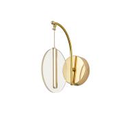 Avizemoda Lovena Ledli Modern Lüks APLİK (3 Renk Led; Sarı-Beyaz-Gün ışığı) - GOLD