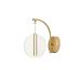 Avizemoda Lovena Ledli Modern Lüks APLİK (3 Renk Led; Sarı-Beyaz-Gün ışığı) - GOLD