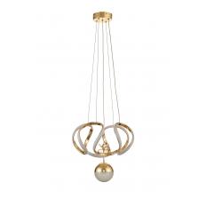 Avizemoda Rumi Tekli Dimmer Kumandalı 3 Renk Ledli (Sarı-Beyaz-Gün Işığı) Modern Sarkıt Avize - Gold