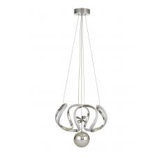 Avizemoda Rumi Tekli Dimmer Kumandalı 3 Renk Ledli (Sarı-Beyaz-Gün Işığı) Modern Sarkıt Avize - Krom