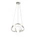 Avizemoda Rumi 35 cm Dimmer Kumandalı 3 Renk Ledli (Sarı-Beyaz-Gün Işığı) Modern Sarkıt Avize - Krom
