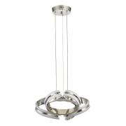 Avizemoda Salvo 35 Cm Dimmer Kumandalı 3 Renk Ledli (SARI-BEYAZ-GÜN IŞIĞI) Modern Sarkıt Avize - Krom