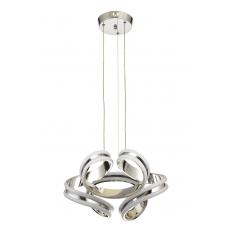Avizemoda Salvo 35 Cm Dimmer Kumandalı 3 Renk Ledli (SARI-BEYAZ-GÜN IŞIĞI) Modern Sarkıt Avize - Krom