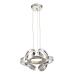 Avizemoda Salvo 35 Cm Dimmer Kumandalı 3 Renk Ledli (SARI-BEYAZ-GÜN IŞIĞI) Modern Sarkıt Avize - Krom