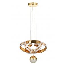 Avizemoda Salvo 35 cm Tekli Dimmer Kumandalı 3 Renk Ledli (Sarı-Beyaz-Gün Işığı) Modern Sarkıt Avize - Gold