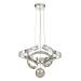 Avizemoda Salvo 50 cm Tekli Dimmer Kumandalı 3 Renk Ledli (Sarı-Beyaz-Gün Işığı) Modern Sarkıt Avize - Krom