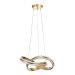 Avizemoda Atom 40 cm Dimmer Kumandalı 3 Renk Ledli (Sarı-Beyaz-Gün Işığı) Modern Sarkıt Avize - Gold