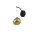 Avizemoda Rainbow Aplik Asimetrik Gold Camlı Dekor Aydınlatma İçin Modern Sarkıt APLİK - (Loş ışık verir)